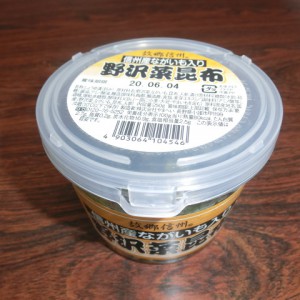 ながいも入り　野沢菜昆布